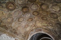 Pompeii - Stabian Baths, ceiling of the Apodyterium